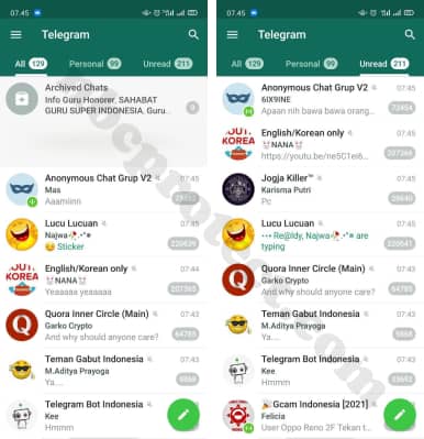 Cara Mengubah Tema Telegram Menjadi Whatsapp