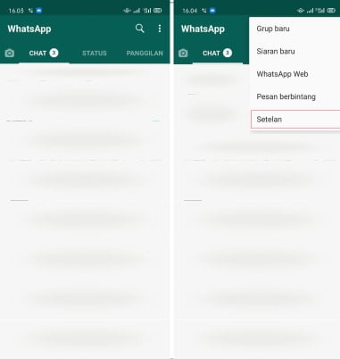 Cara Membuat Profil Whatsapp Kosong