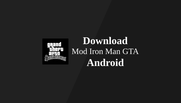 MOD Iron Man Hand Gun (Laser Mematikan) Gta Android