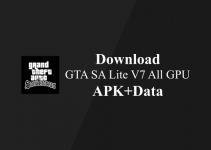GTA SA Lite V7 All GPU APK Data Full Size Hanya 400MB