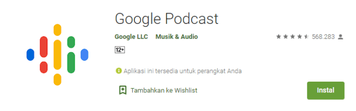 Aplikasi Podcast Terbaik Android