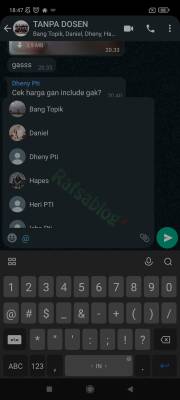 Cara Menandai Semua Anggota di Grup Whatsapp