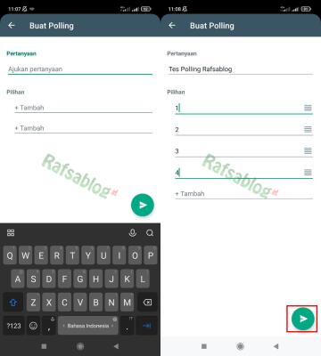 Cara Membuat Polling di Whatsapp Langsung