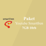 Cara Membeli Paket Youtube Smartfren 7GB 10rb